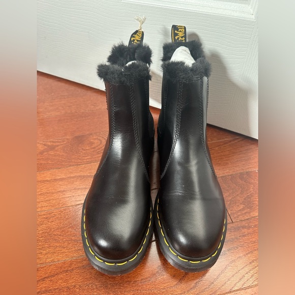 Dr. Martin fur boots - Picture 2 of 3